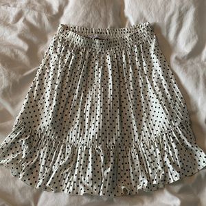 Zara polkadot skirt